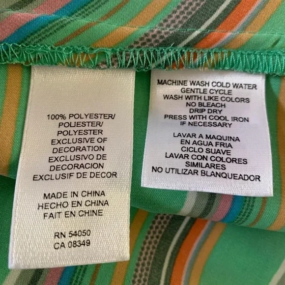 Rachel Rachel Roy Striped Handkerchief Hem Dress - Picture 14 of 15